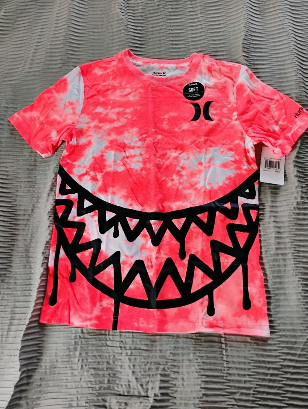 Hurley T Shirt Tie Dye Boys Tee NWT